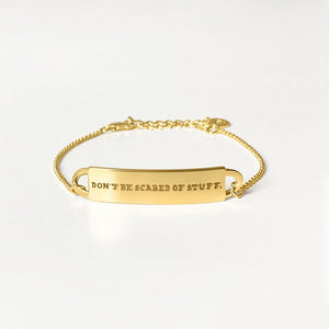 Engraved Fortune Bracelet:
